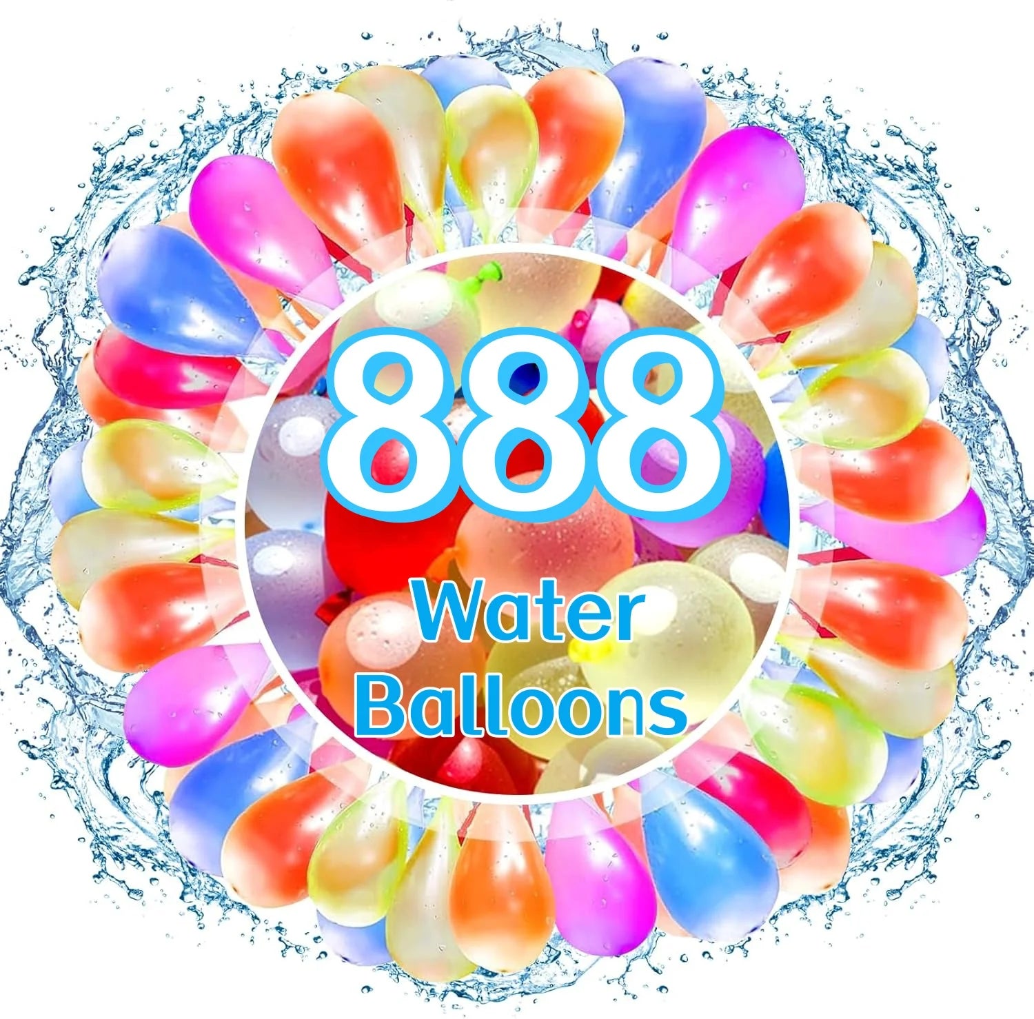 Water Balloons Quick Fill, Water Balloons, Kids and Adults Water Fight Games, Summer Fun Party Toys