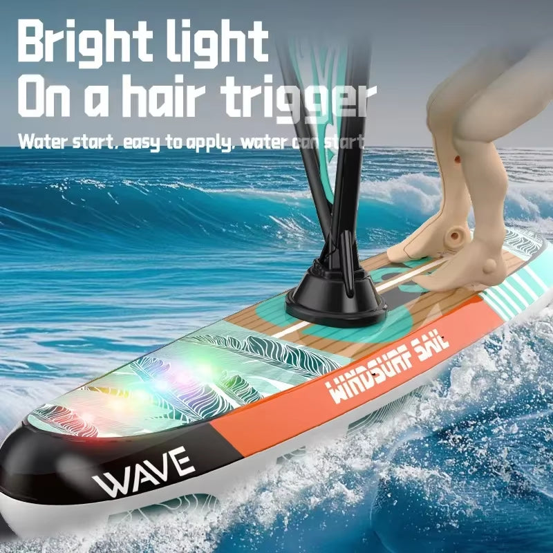 Rc Sailing Boats Remote Control Racing Boat Rc Swing Kayaking Water Toys for Tub Pool Simulated Model Children'S Day Gift