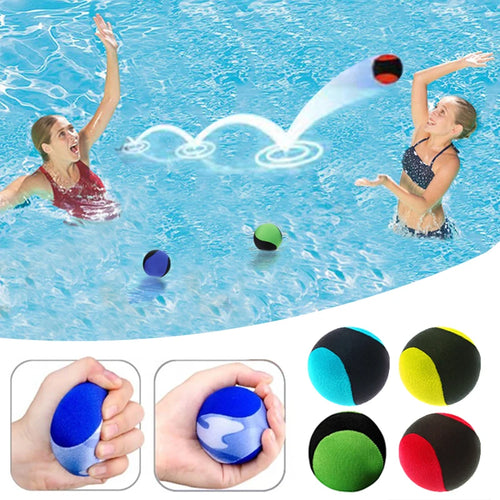 1PCS Kids Adult Water Bouncing Ball Ocean Pool Beach Sports Swimming Equipment Water Bouncing Ball Toys