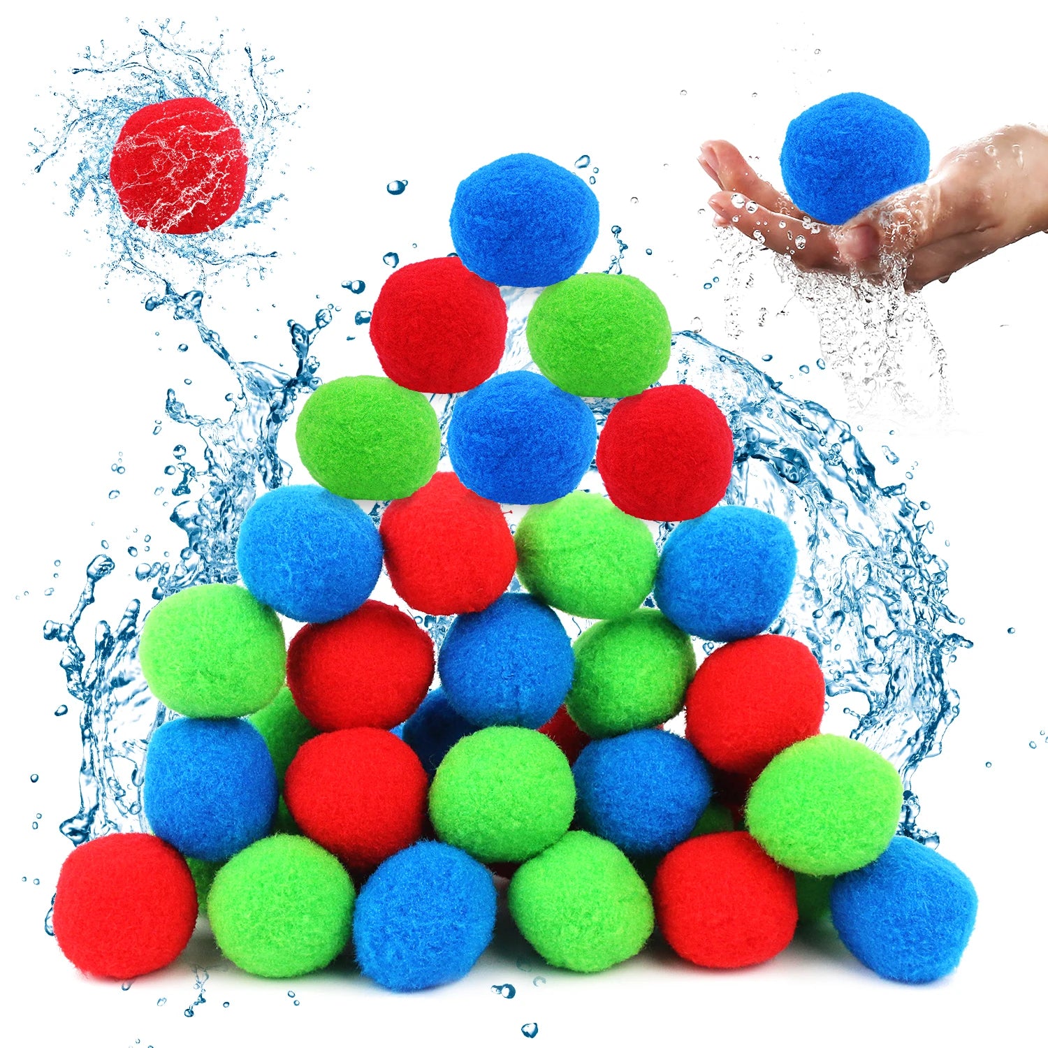 Outdoor Water Toys, Children'S Swimming Pools, Beach Entertainment Parties, Water Balloons, Water Fights, Water Cotton Balls