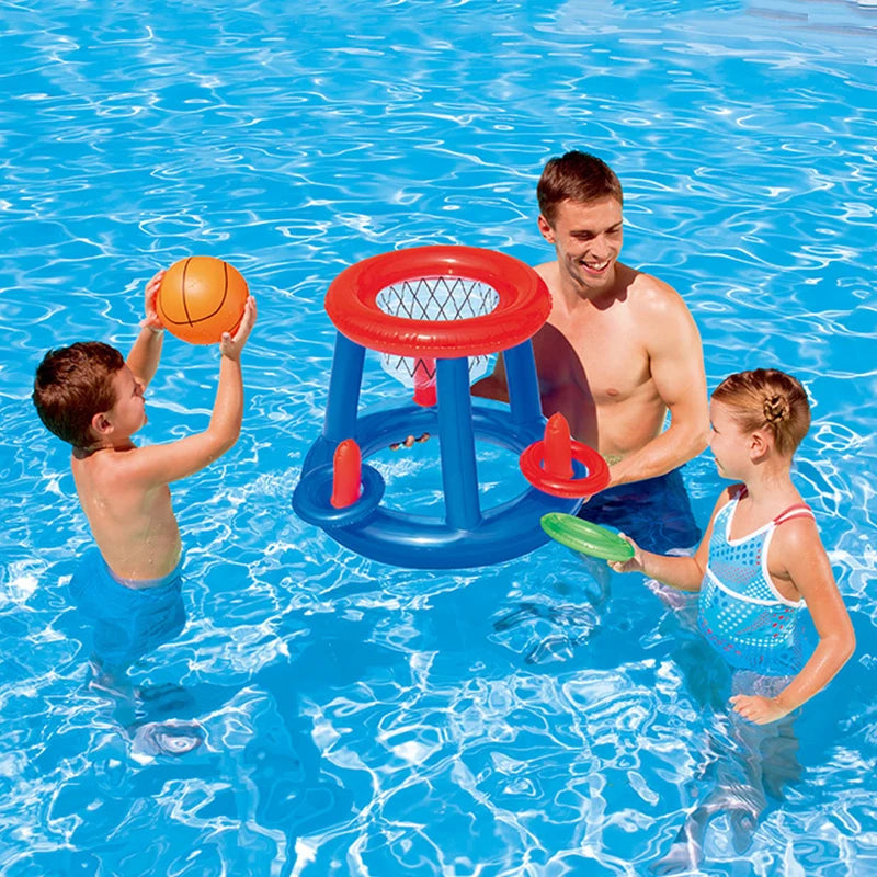 Summer Toys Inflatable Pool Party Float Volleyball Football Basketball Water Games Sports Interactive Inflatable Summer Toys New