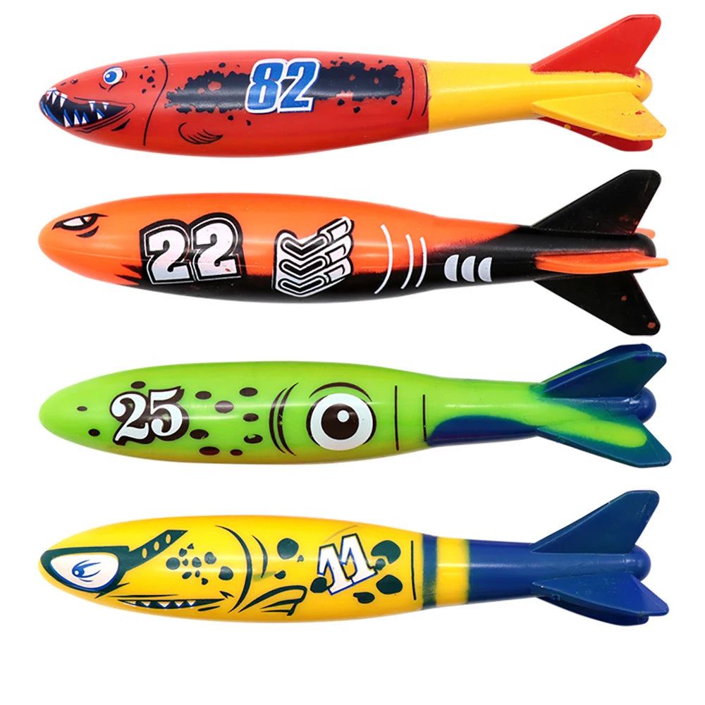 Diving Toys Set Swimming Pool Toys for Kids Diving Sticks Diving Rings Pirate Treasures Fish Toys Octopus Water Swim Bath Toys