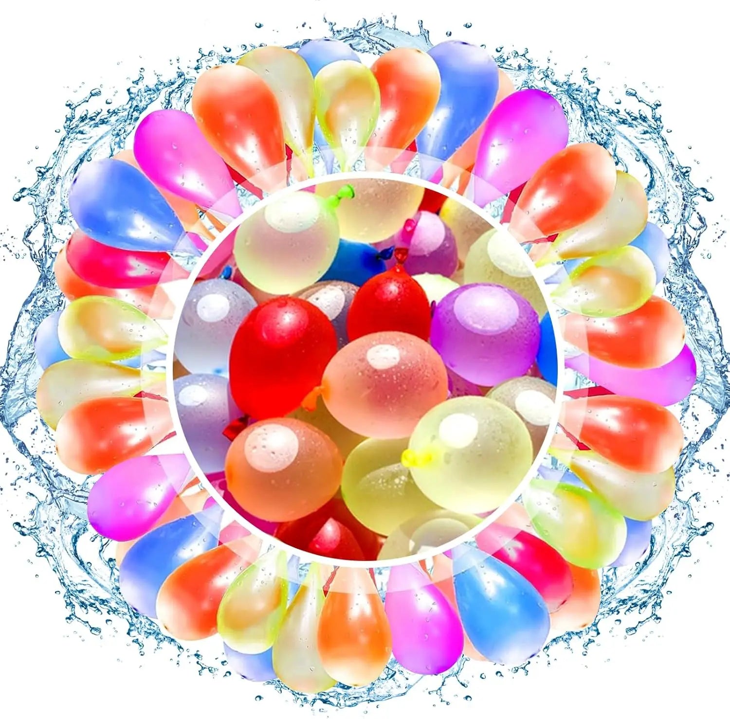 Water Balloons Quick Fill, Water Balloons, Kids and Adults Water Fight Games, Summer Fun Party Toys