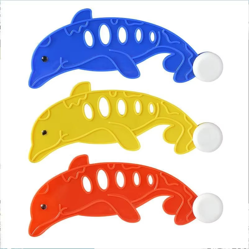 Summer Kids Diving Swimming Pool Throwing Toys Shark Fish Rocket Pool Toy Water Fun Pool Games Swim Summer Water Toys for Kids
