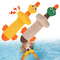 Floating Dog Water Pool Toys 2 Packs - Suitable for Medium/Large-Sized Dogs, Zizi Duck-Designed Pool Toys, Summer Dog Toys
