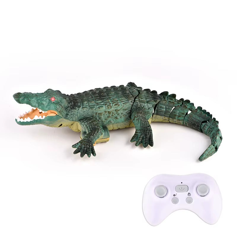 Rc Crocodile Remote Control Boat Electric Simulation Radio Control Machine Toys Children'S Water Pool Outdoor Toys for Boys