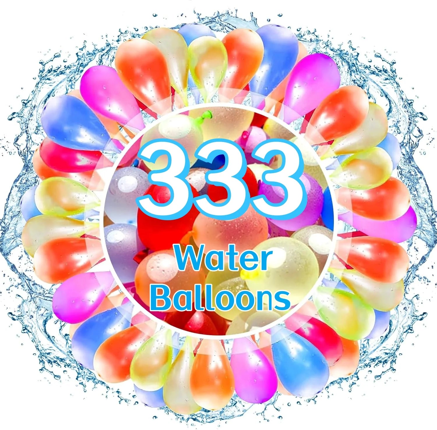 Water Balloons Quick Fill, Water Balloons, Kids and Adults Water Fight Games, Summer Fun Party Toys