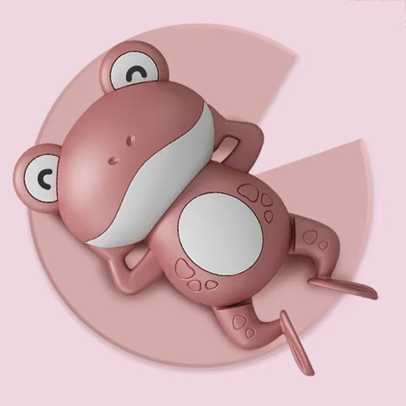 Cute Frogs Baby Bath Toys for Children New Baby Swimming Bath Toy Clockwork Bath Toys Brinquedos Infantil Игрушки Для Детей