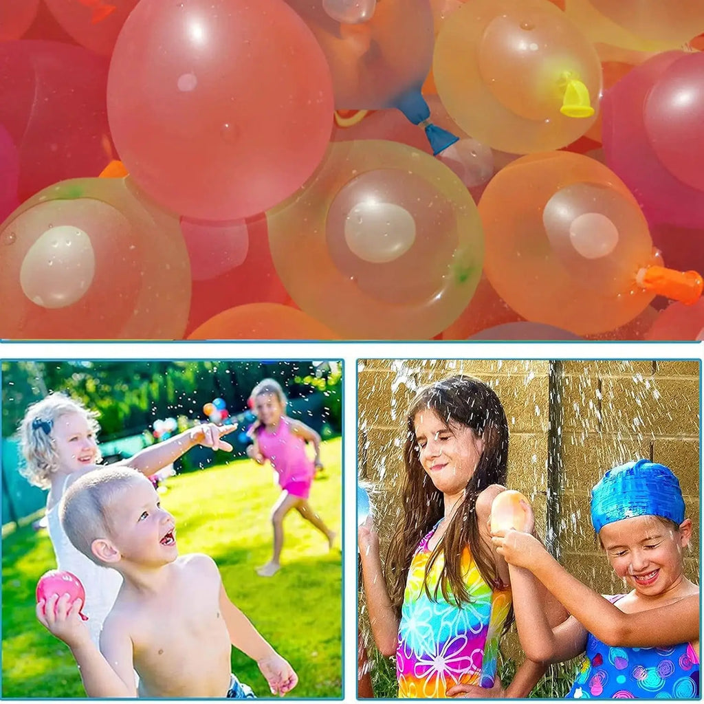 Water Balloons Quick Fill, Water Balloons, Kids and Adults Water Fight Games, Summer Fun Party Toys