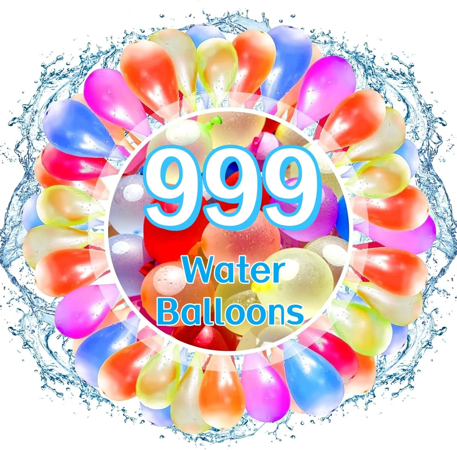 Water Balloons Quick Fill, Water Balloons, Kids and Adults Water Fight Games, Summer Fun Party Toys