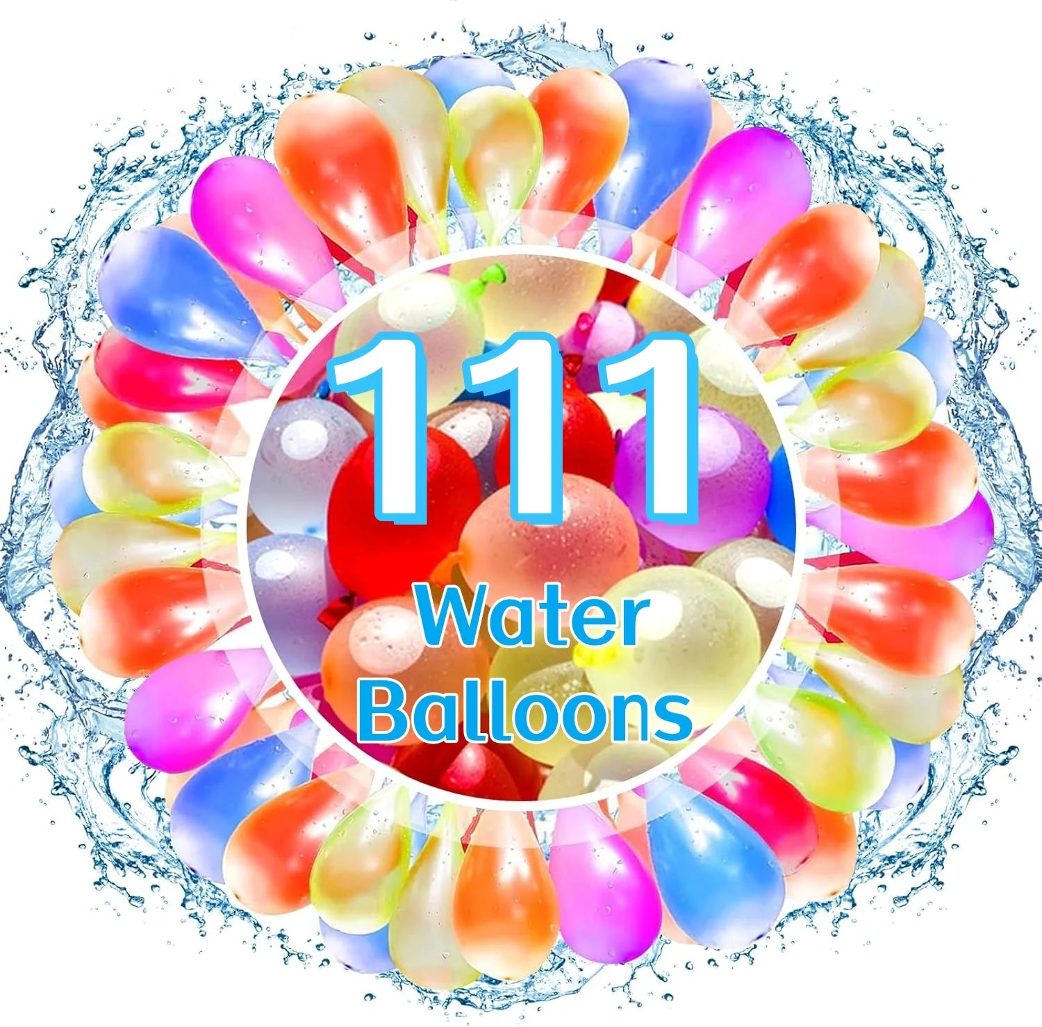 Water Balloons Quick Fill, Water Balloons, Kids and Adults Water Fight Games, Summer Fun Party Toys