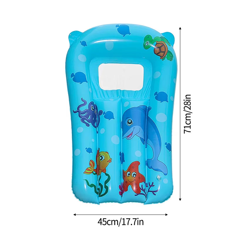 Inflatable Lawn Water Spray Slide Outdoor Kids Summer Inflatable Toys Sprinkle Water Game Backyard Pools Toys Water Splash Toys